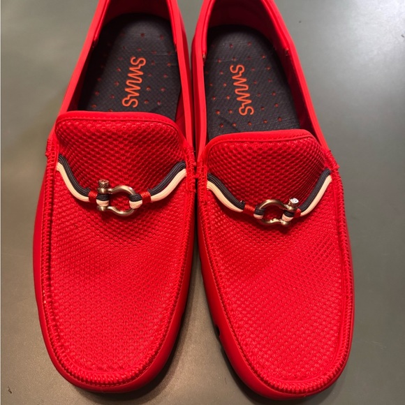 Swims Men's Red and Blue Footwear slip on - brand new - Picture 2 of 5